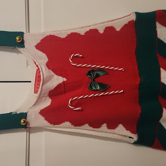 Spadehill womens Christmas Sweater overalls - Picture 4 of 6